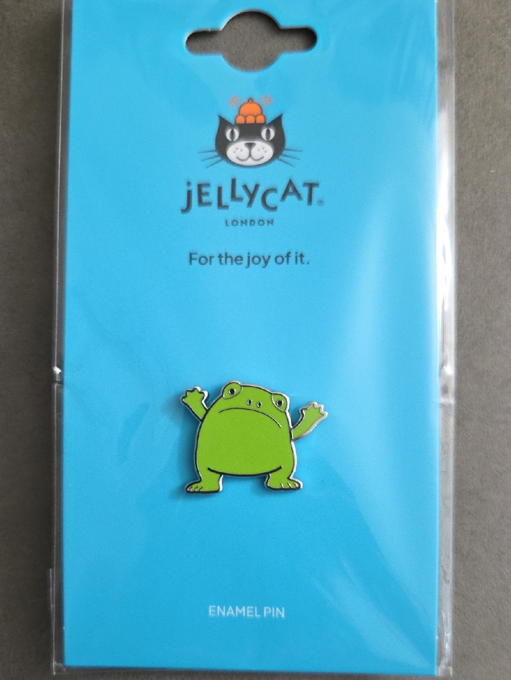 Jellycat Ricky Rain Frog Enamel Pin